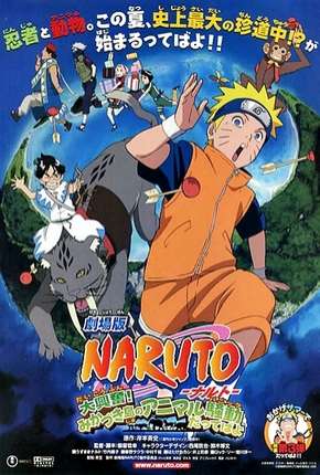 Naruto 3 - A Revolta dos Animais da Lua Crescente Legendado Torrent