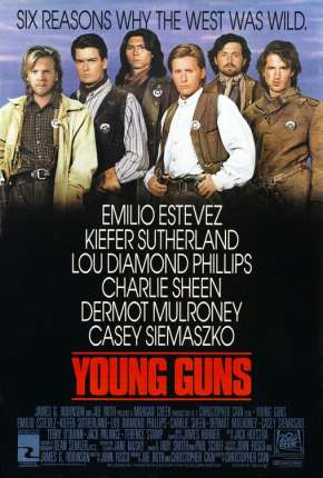 Os Jovens Pistoleiros - Young Guns Torrent